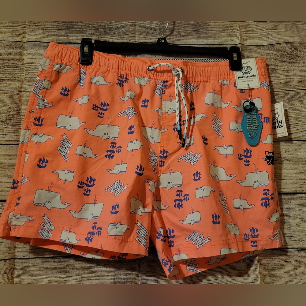 Party Pants Swim trunks
